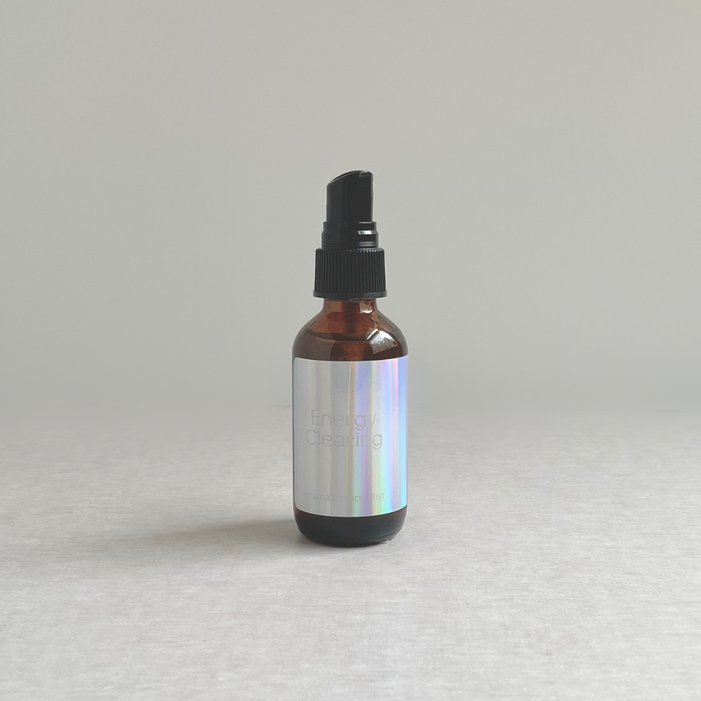 Species by the Thousands Energy Clearing Aromatherapy Spray with a holographic label.